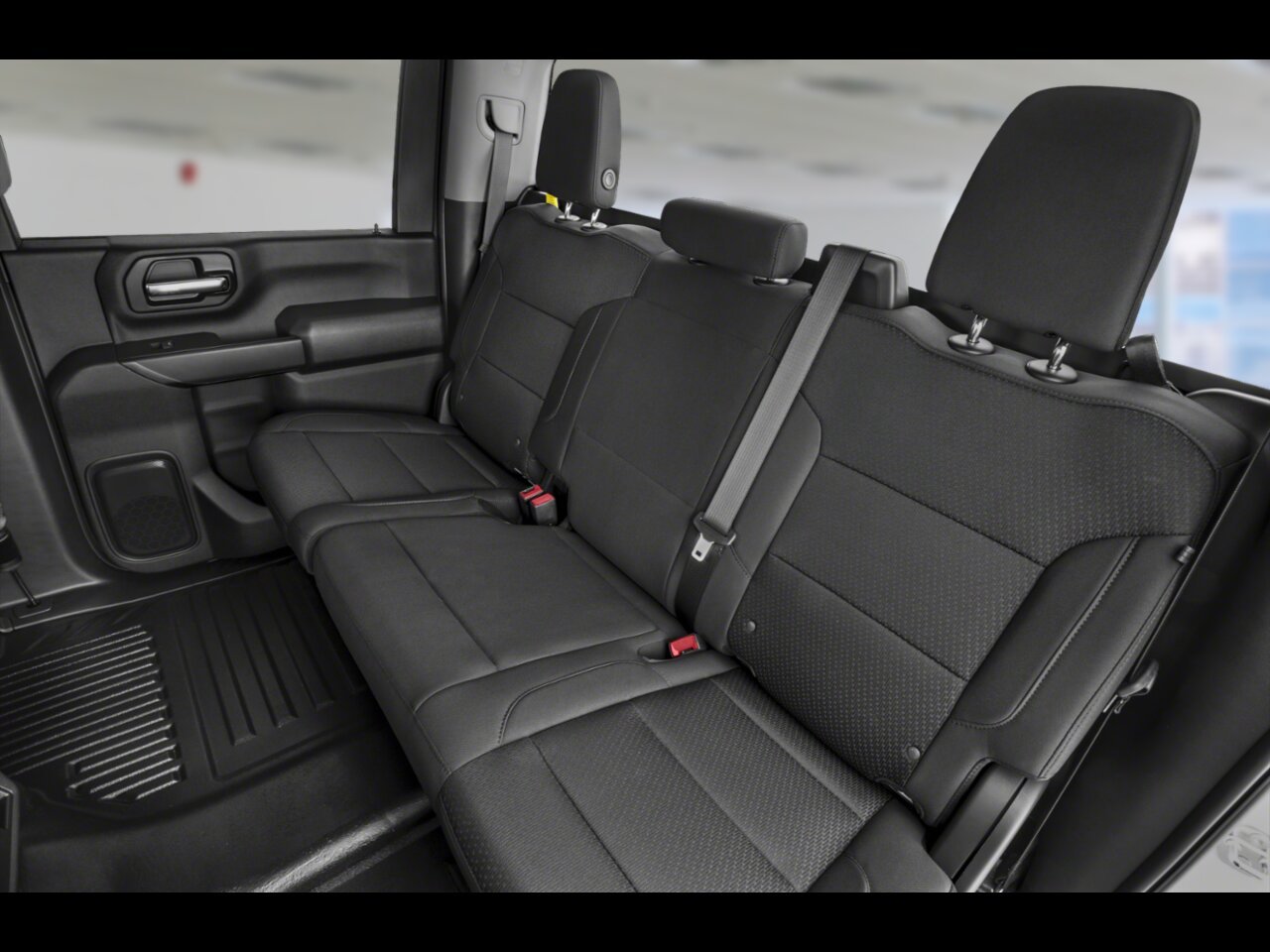 CHEVROLET Silverado 2500HD Custom cabine multiplace 4RM 159 po 2026 Noir Gatineau - photo #3
