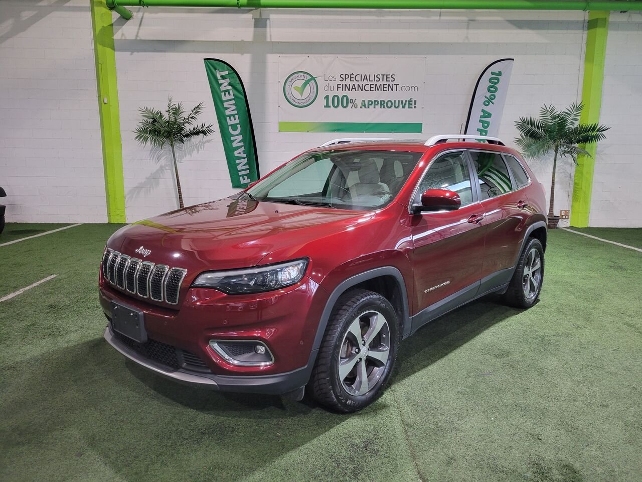 Jeep Cherokee 2019 Rouge Longueuil, - photo #1