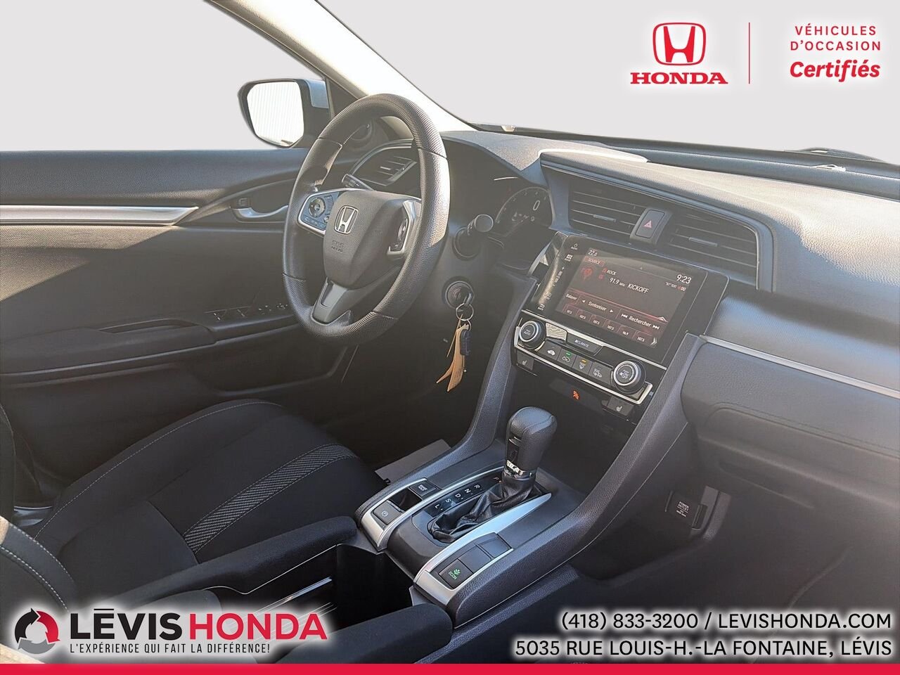 2018 Honda Civic Berline LX CVT Silver Lévis - photo #3
