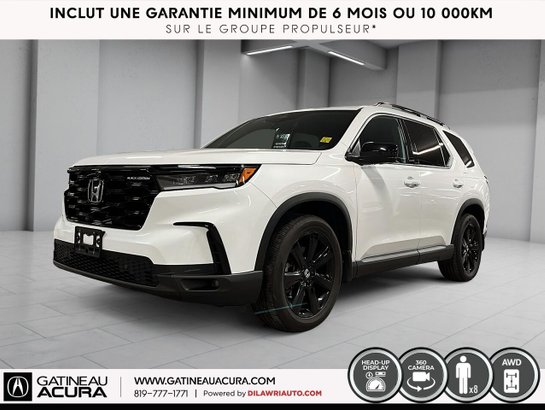 2024 Honda Pilot Black Edition AWD White