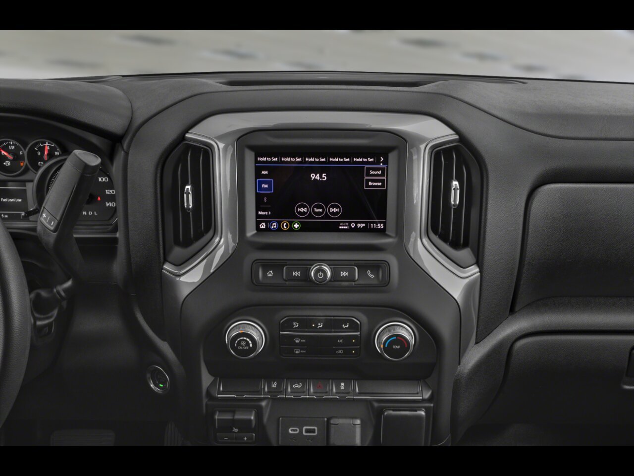 CHEVROLET Silverado 2500HD Custom cabine multiplace 4RM 159 po 2026 Noir Gatineau - photo #5