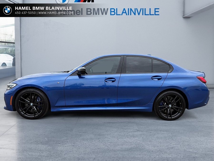 BMW Série 3 M340i xDrive berline Amérique du Nord 2021 Bleu