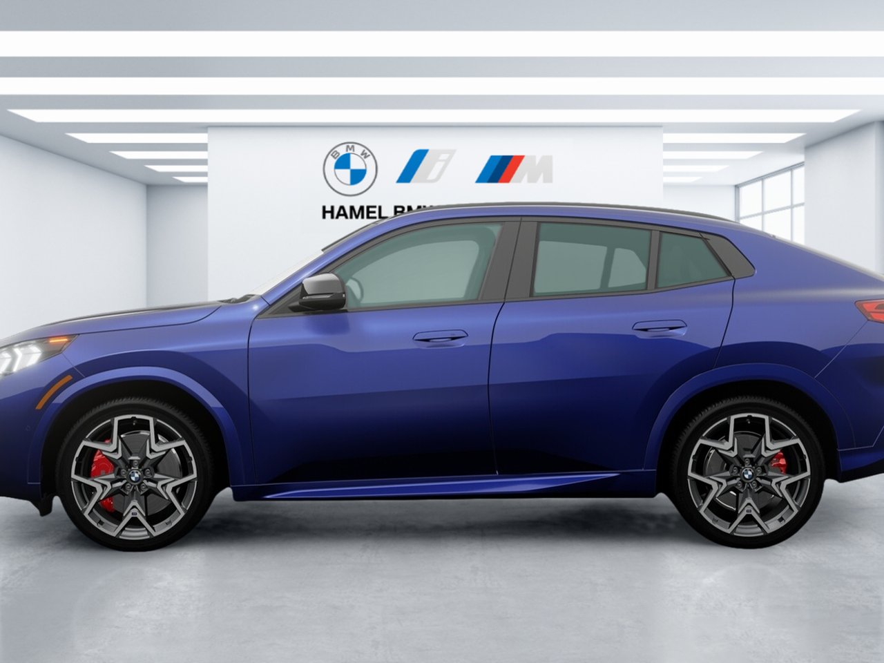 2026 BMW X2 xDrive28i Frozen Portimao Blue Metallic Blainville - photo #3