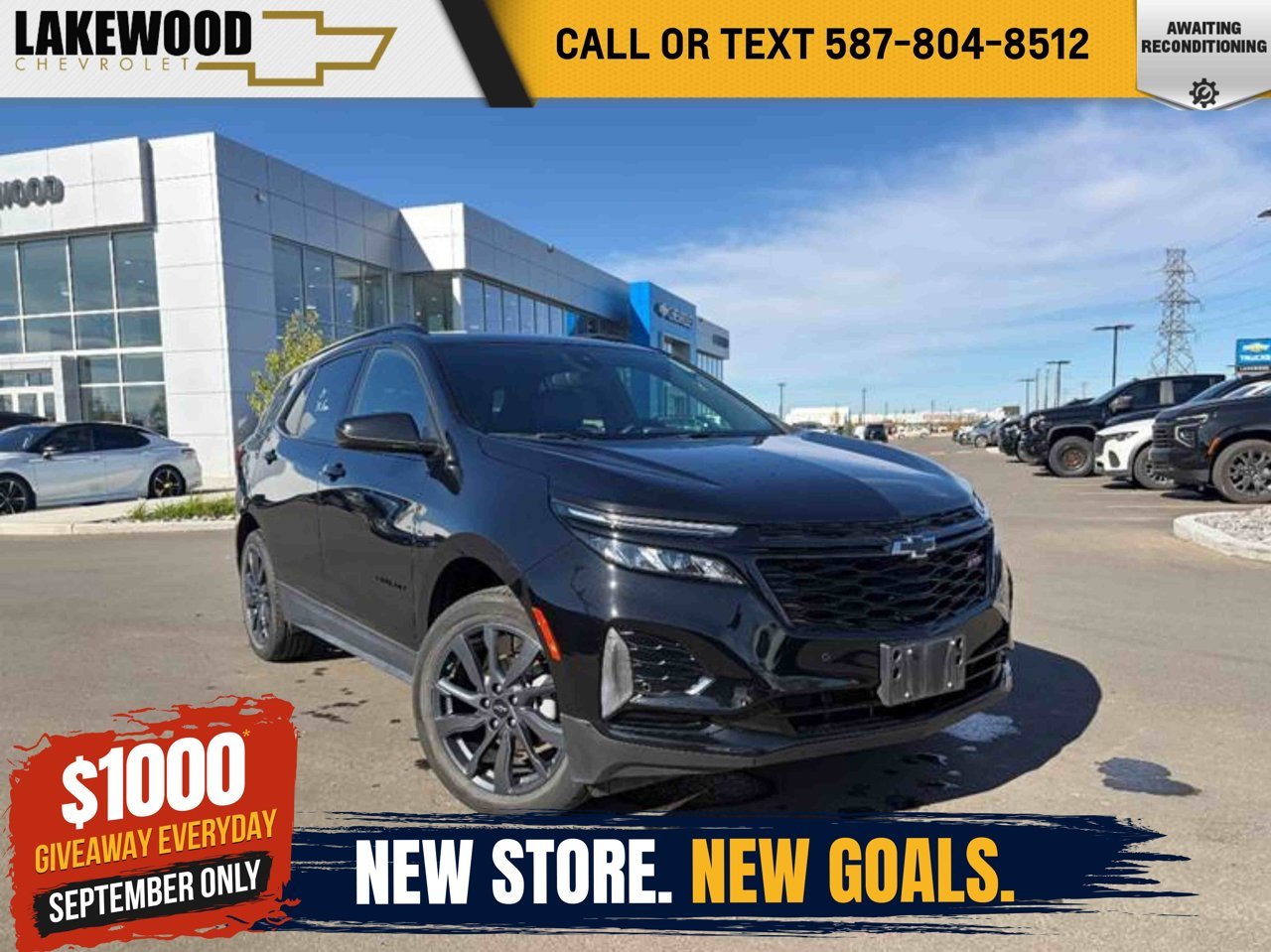 2024 Chevrolet Equinox AWD 4dr RS Black Sherwood Park - photo #0