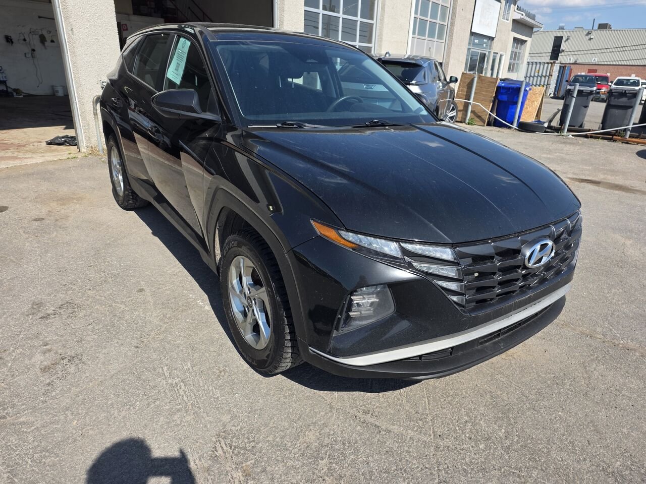 2023 Hyundai Tucson Black  - photo #7