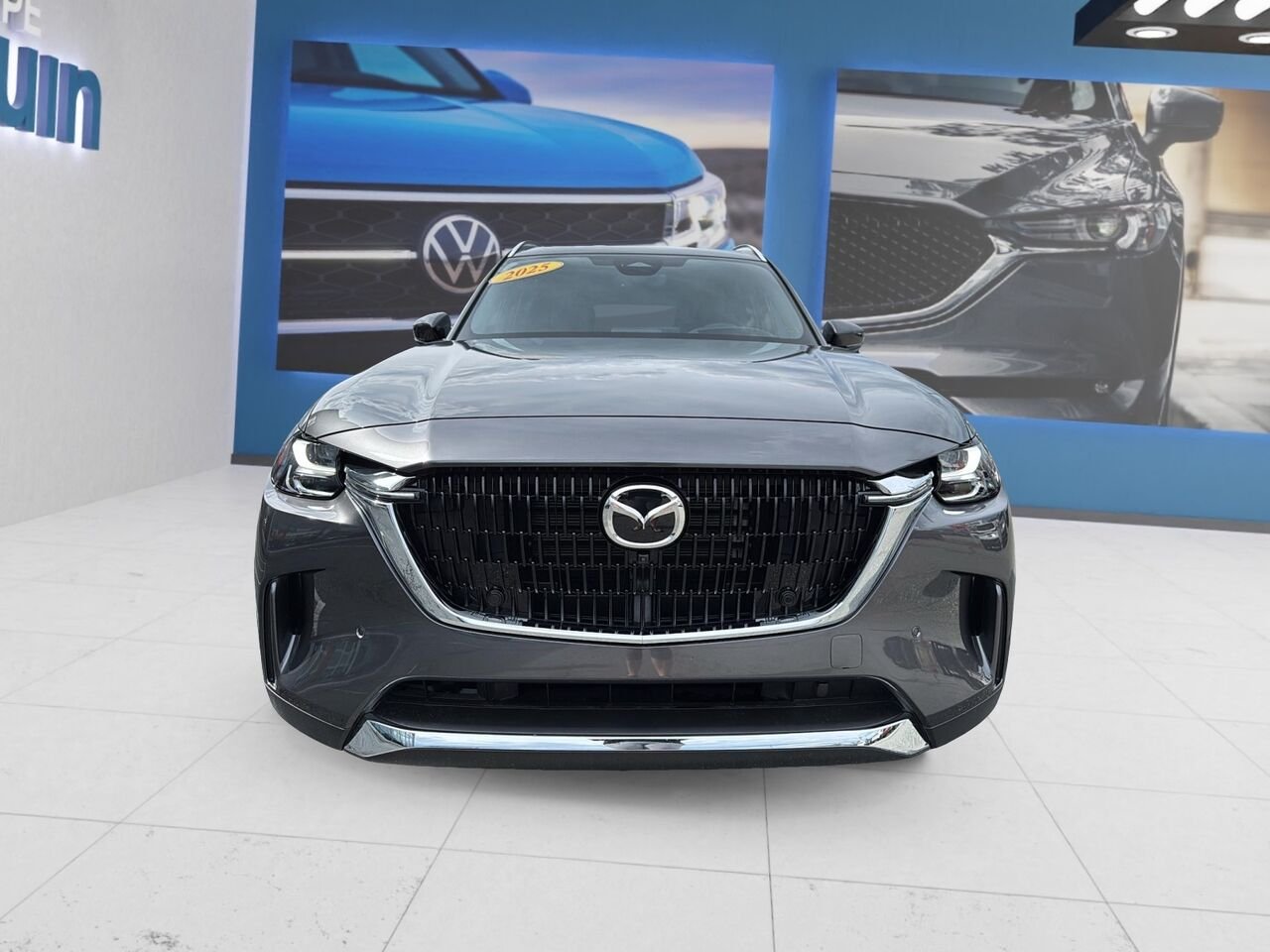 Mazda CX-90 hybride léger 2025 Gris Rouyn-Noranda - photo #1