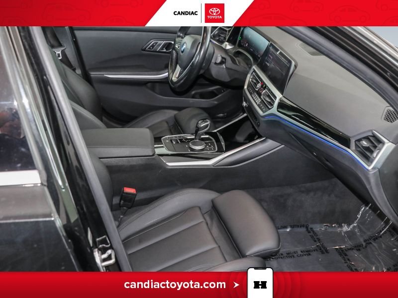 BMW 330I TA04269 | 330i xDrive AWD - CUIR - TOIT OUVRANT 2020 Noir Laval - photo #14