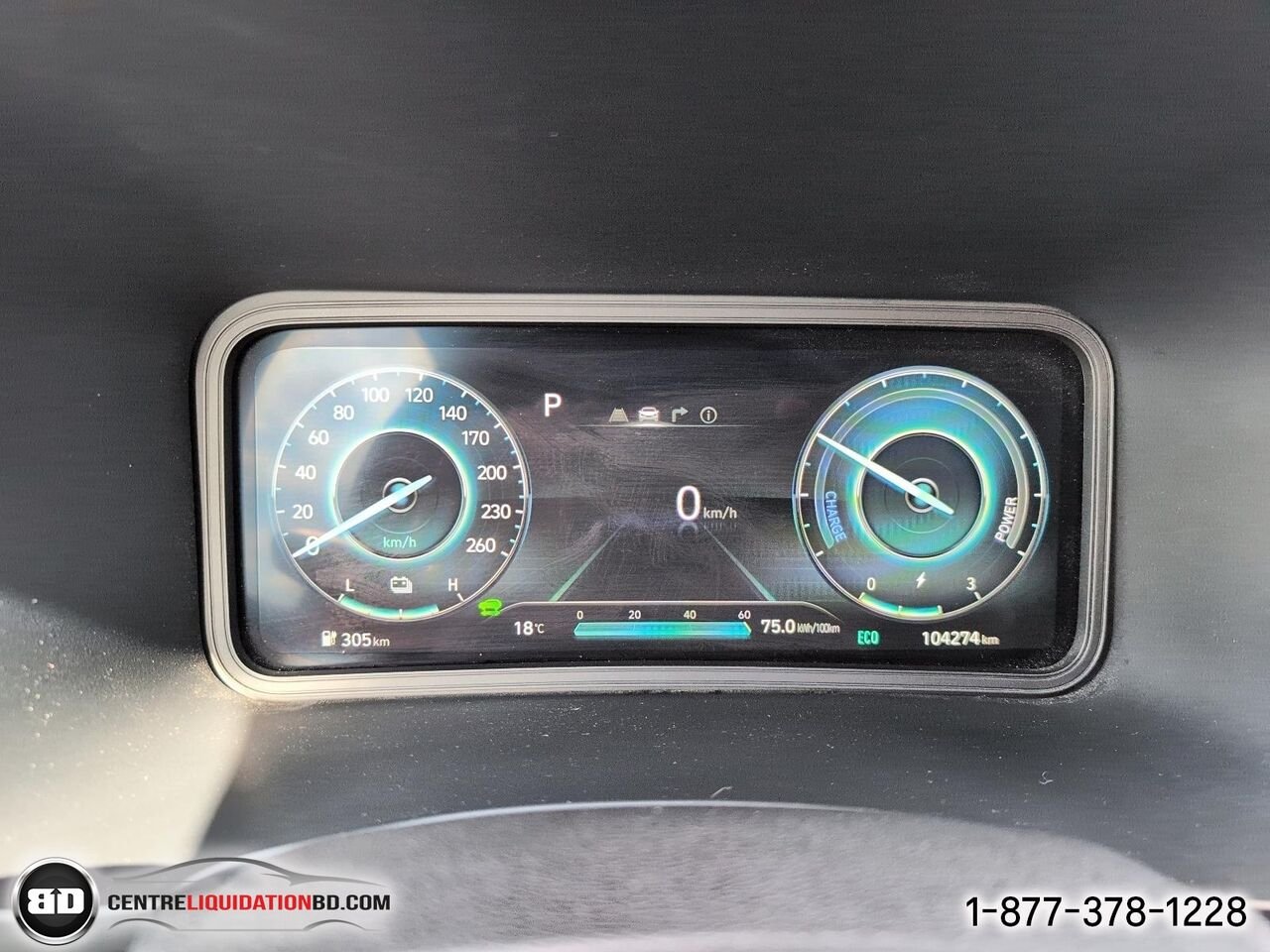 Hyundai Kona électrique Preferred | BD0394 2023 Gris Granby - photo #18