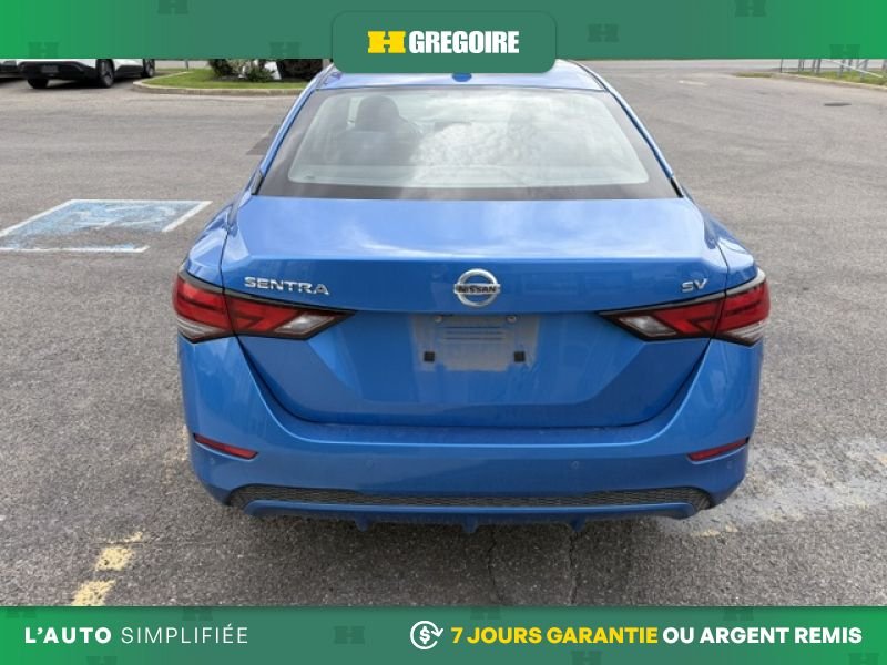 Nissan Sentra 823823 | SV DEM. A DISTANCE SIEGES CHAUFFANTS APPLE CARPLAY 2021 Bleu Laval - photo #10
