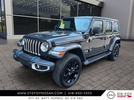 Jeep Wrangler 4xe SAHARA UNLIMITED S6833 2022 Gris