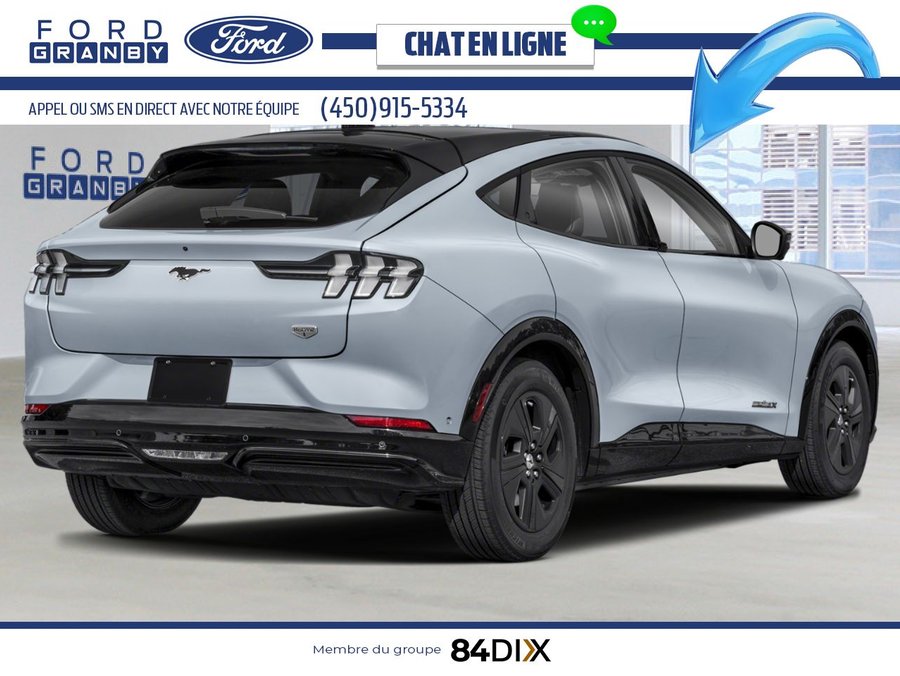 Ford Mustang Mach-E Select PA 2025 Gris glacier métallisé trois couches
