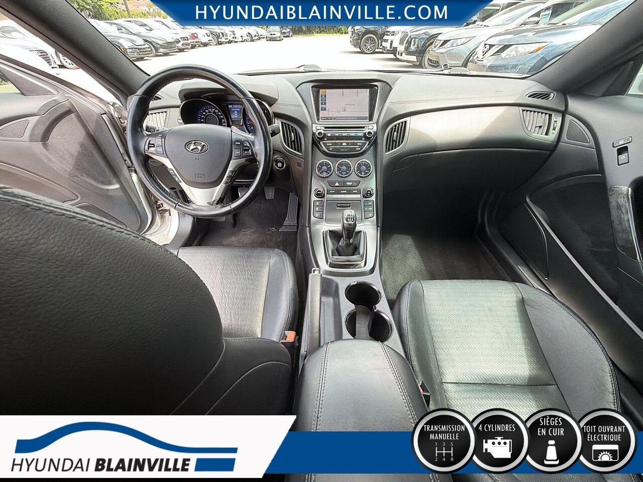 2014 Hyundai Coupé Genesis Silver Blainville - photo #18