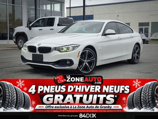 BMW 430xi Gran Coupe NOUVELLE ARRIVAGE + Traction intégrale xDrive 2018 Blanc