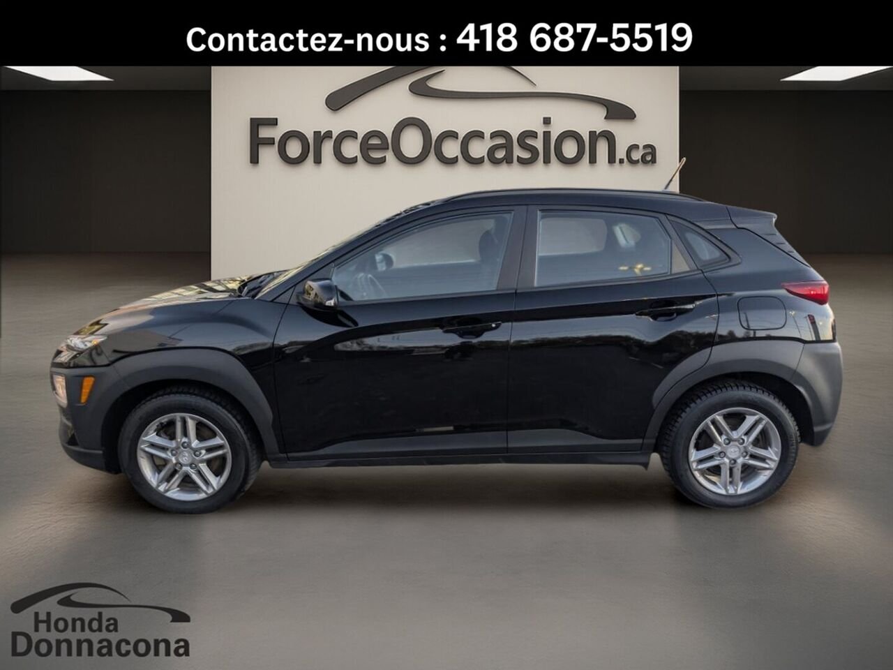 2021 Hyundai Kona Black  - photo #4