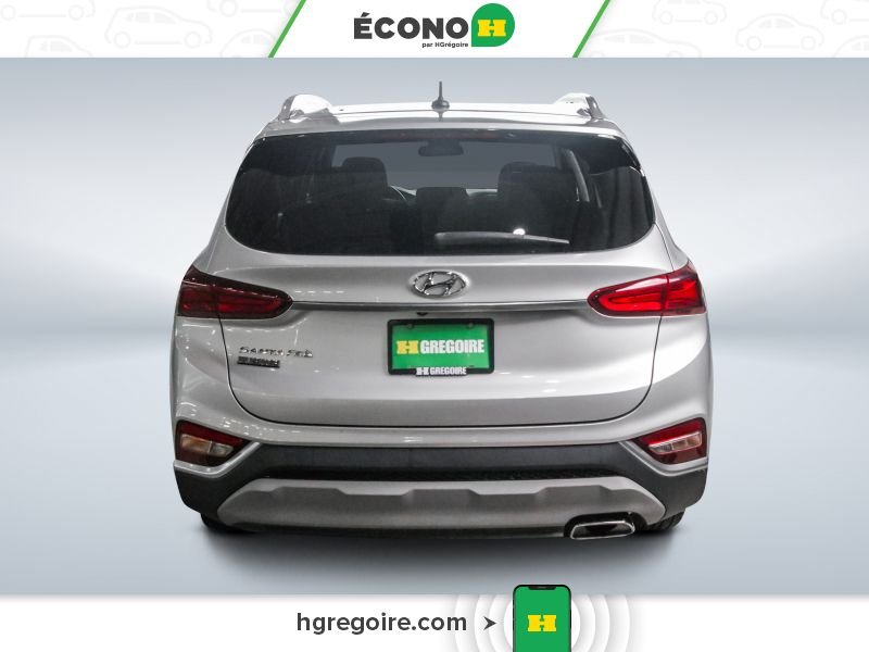 Hyundai Santa Fe 821378 | ESSENTIAL AUTO A/C GR ELECT CAMERA RECUL MAGS 2019 Argent Laval - photo #5