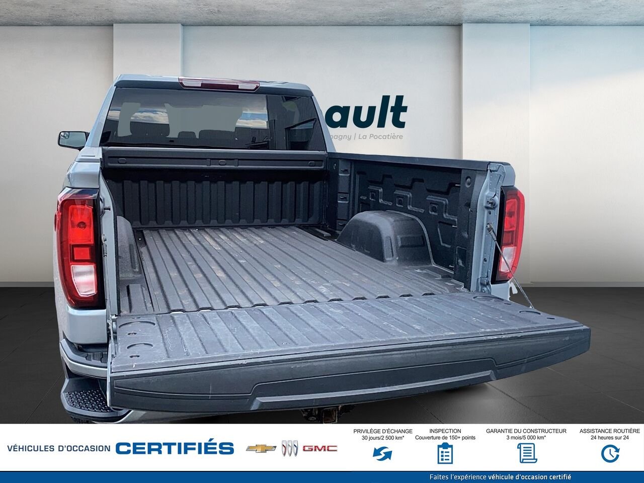 GMC SIERRA 150 Pro cabine multiplace 4RM 157 po 2024 Gris Montmagny - photo #5