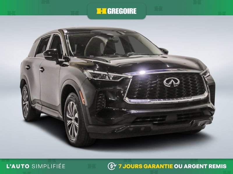 2024 Infiniti QX60 PURE AWD AUTO A/C CUIR TOIT MAGS CAM RECUL BLEUTOO Black