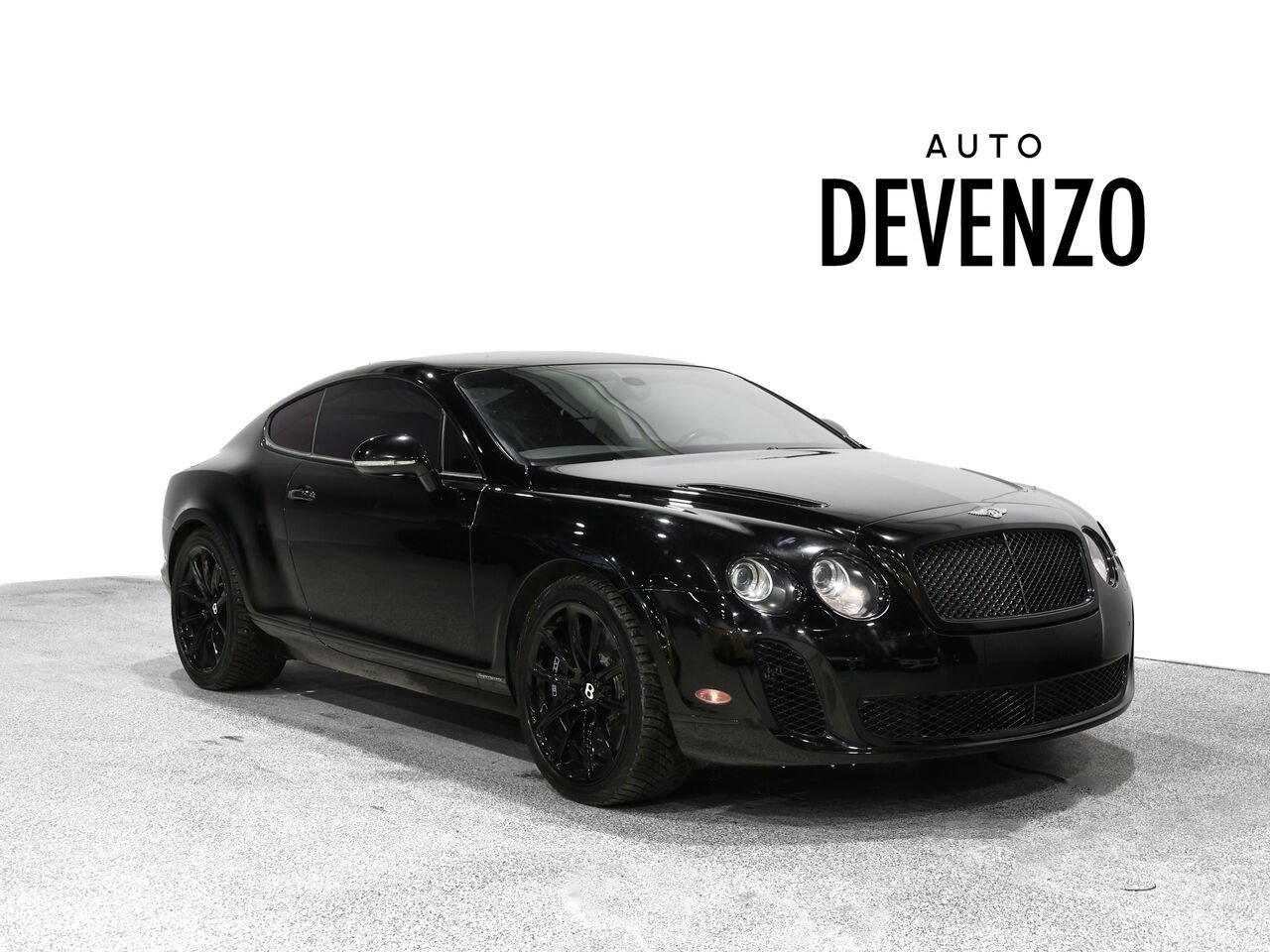 Bentley Continental Supersports 2010 Noir Saint-Eustache - photo #0
