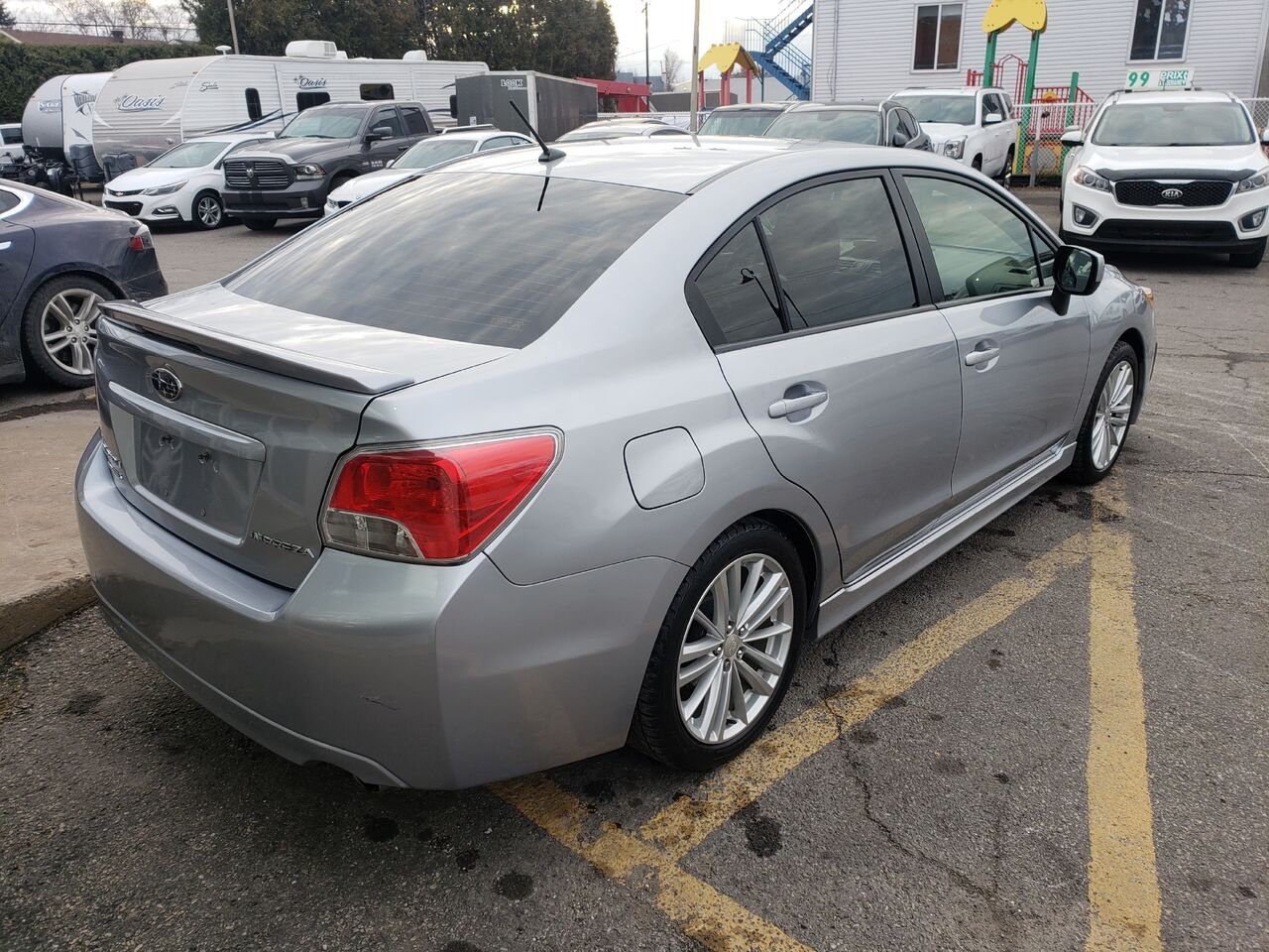 2014 Subaru Impreza Sedan Grey  - photo #6