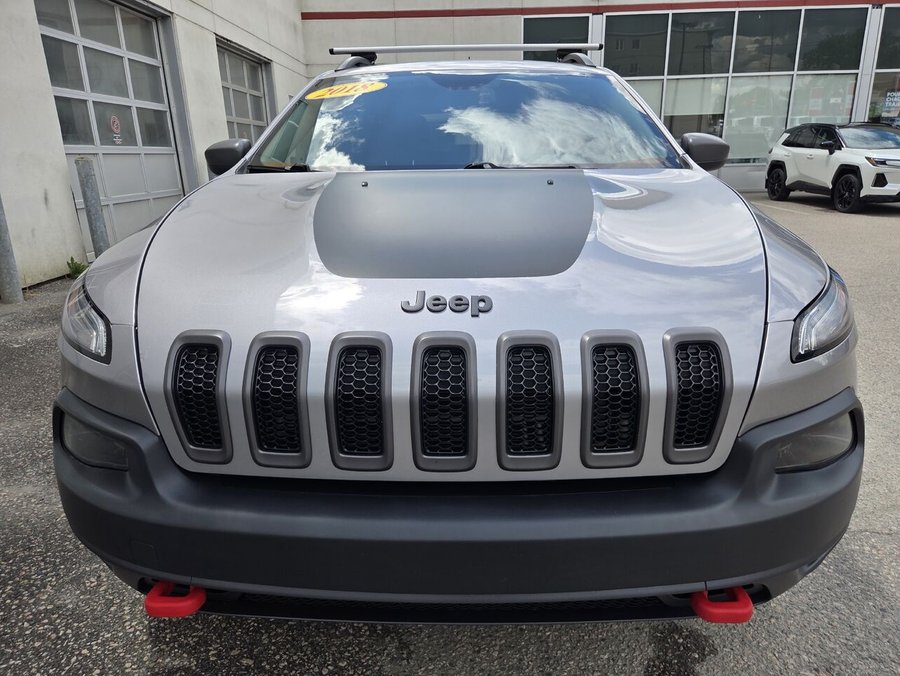 2018 JEEP CHEROKEE TRAILHAWK 2018 Silver