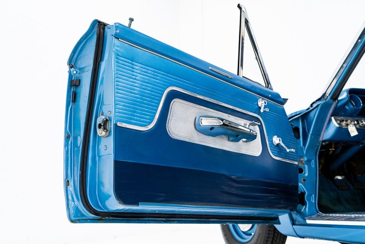 1963 Ford Galaxie 500 *PRIX EN USD* 406 Cu In TriPower 4-Speed Convertible Blue Montreal - photo #22