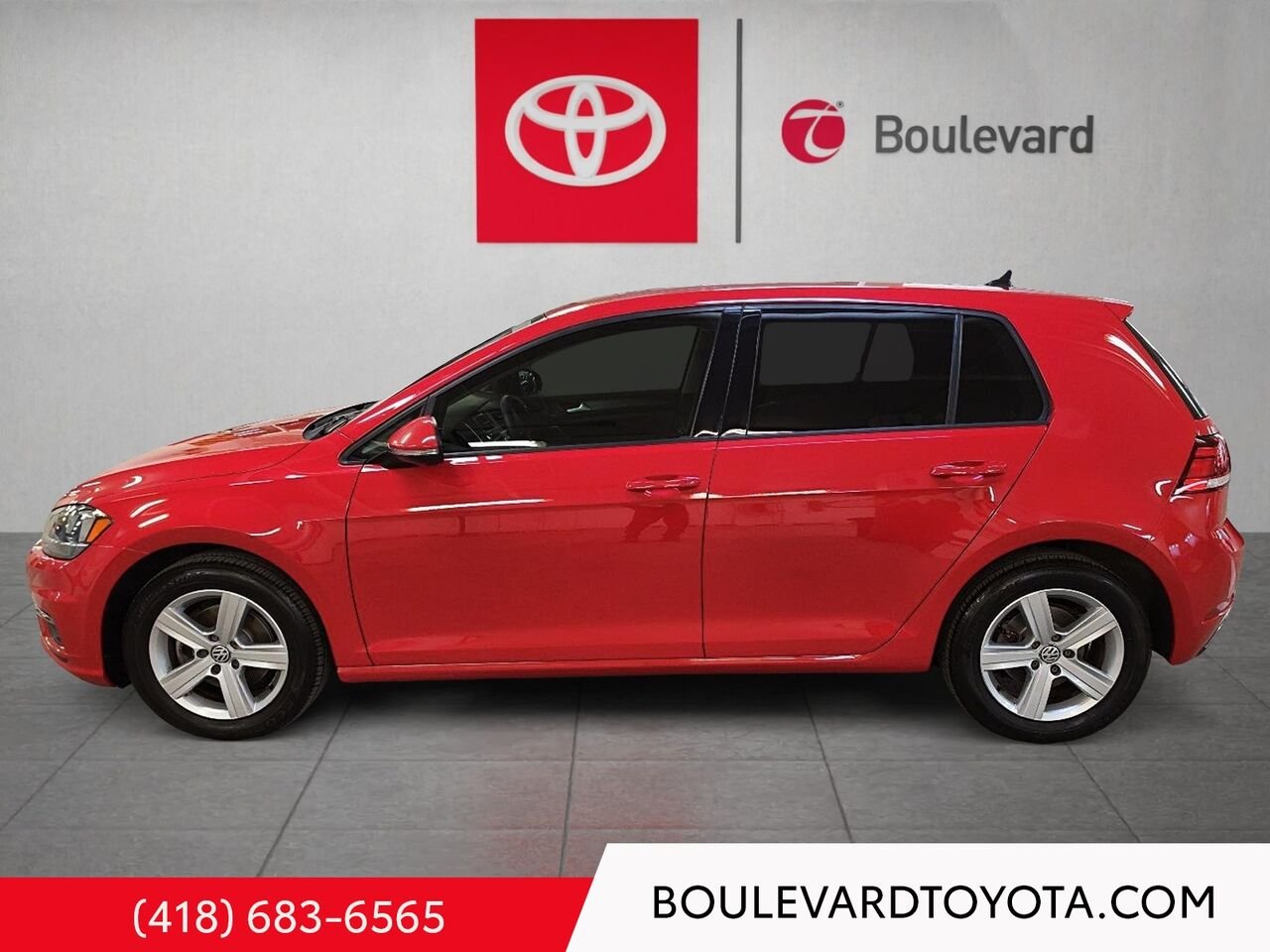 2021 Volkswagen Golf 100057A-59 | COMFORTLINE 5 PORTES AVEC BOÎTE MANUELLE Red Québec - photo #5