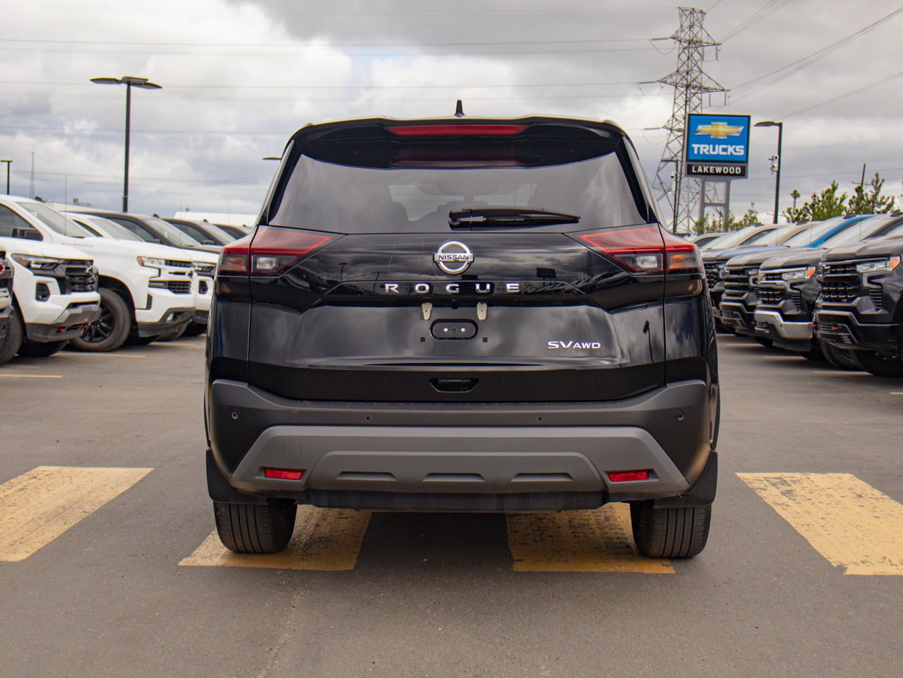 2021 Nissan Rogue AWD SV Black Sherwood Park - photo #8