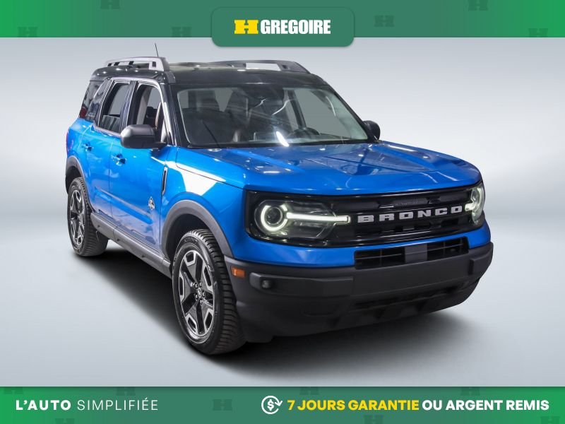 2022 Ford Bronco Blue Laval - photo #0