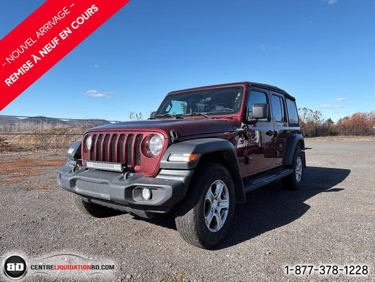 2022 Jeep Wrangler Unlimited Sport S 4x4 Red