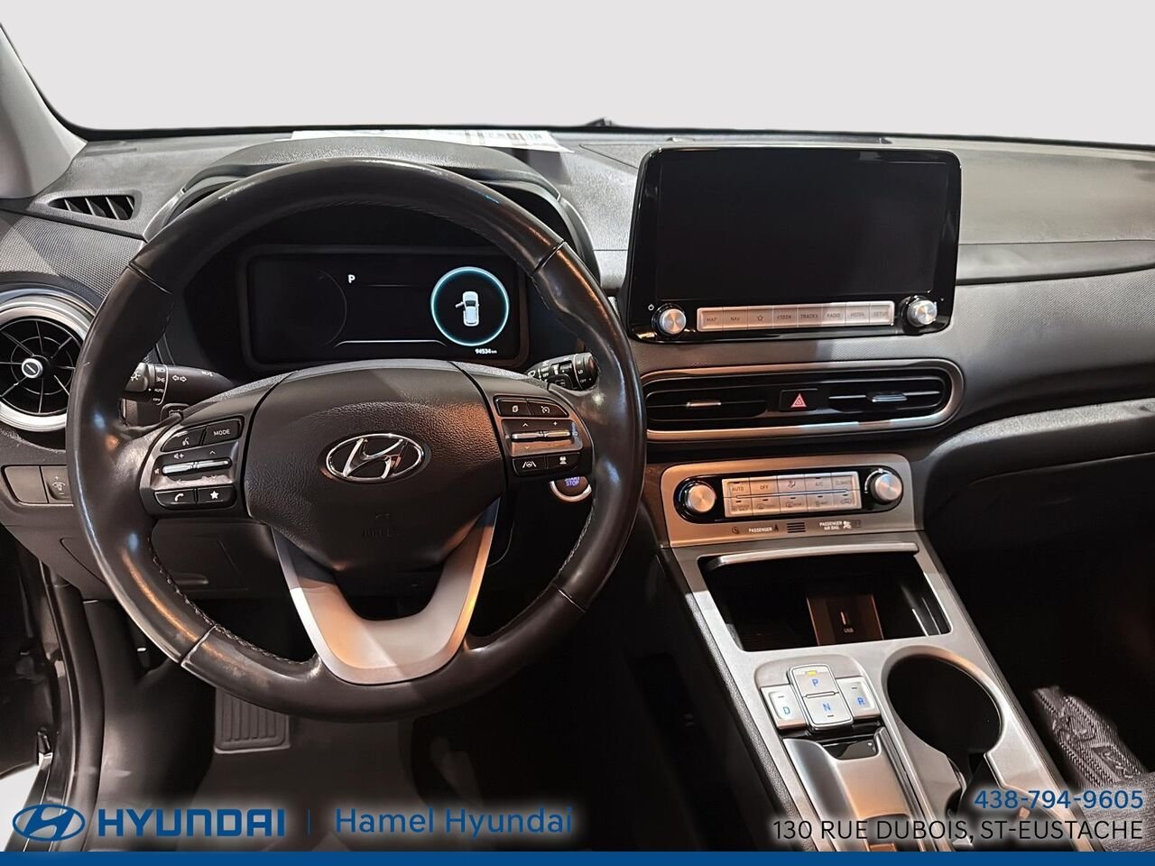 Hyundai Kona électrique 2023 Noir Saint-Eustache - photo #13