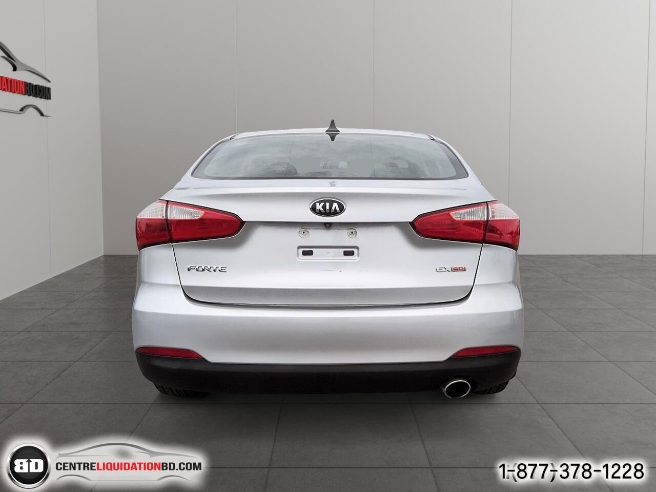 2015 Kia Forte Berline 4 portes, boîte manuelle, EX | BD0329 Silver Granby - photo #4