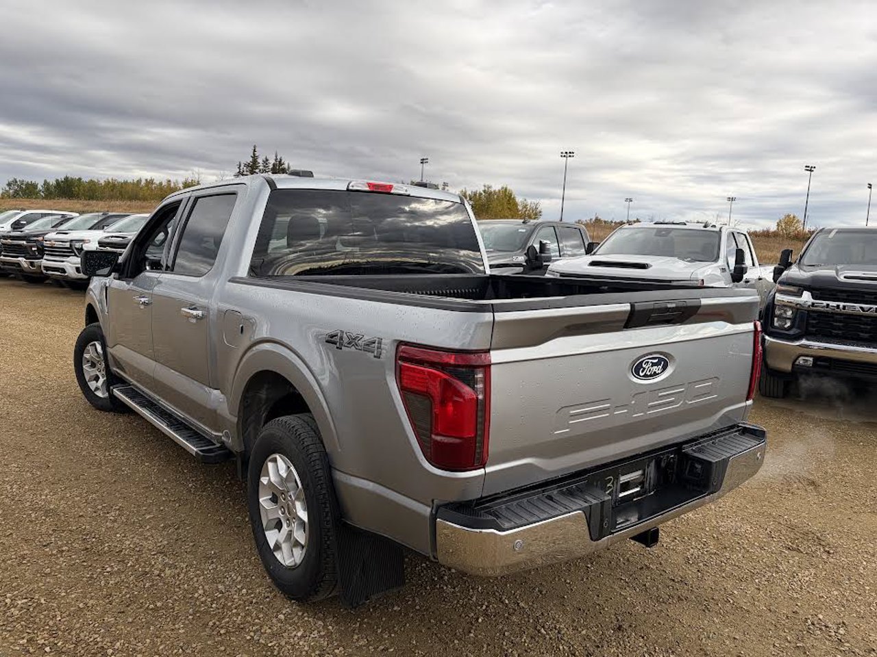 2025 Ford F-150 XLT 4WD SuperCrew 5.5' Box Grey Sherwood Park - photo #3