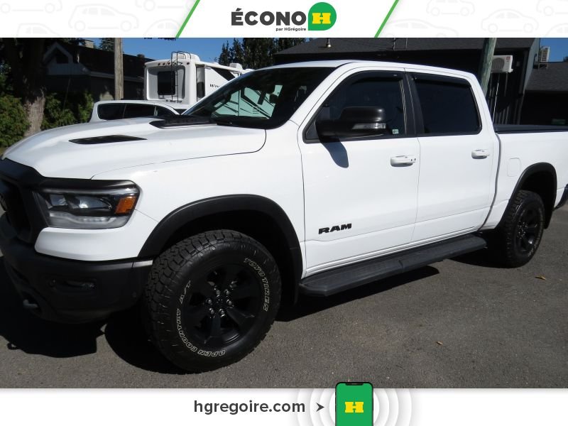 Dodge Ram V3591A | Rebel TOIT PANORAMIQUE + SIEGE CHAUFFANT 2021 Blanc Laval - photo #2