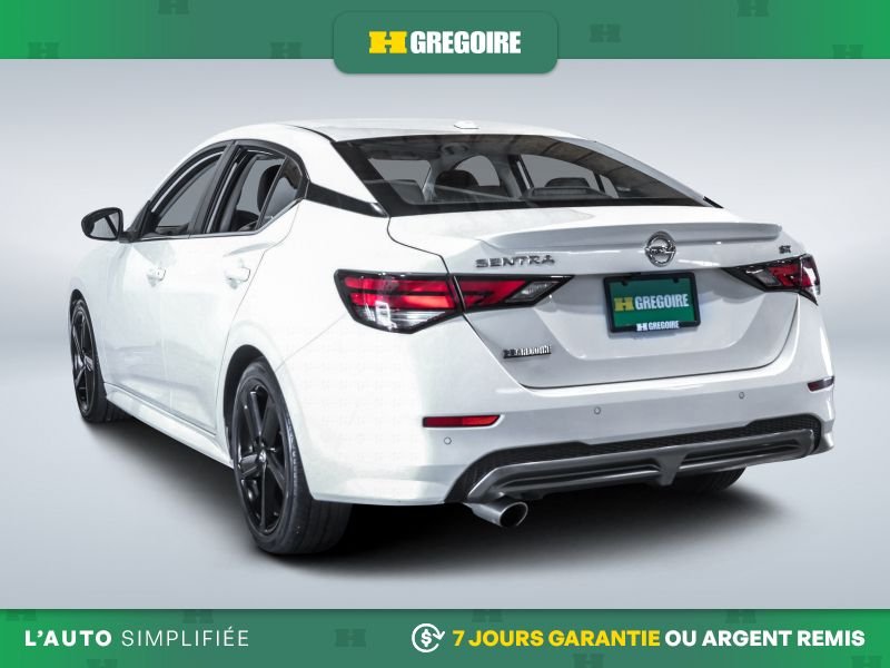 Nissan Sentra 822807 | SR AUTO A/C CUIR TOIT GR ELECT MAGS CAM RECUL BLUE 2021 Blanc Laval - photo #5