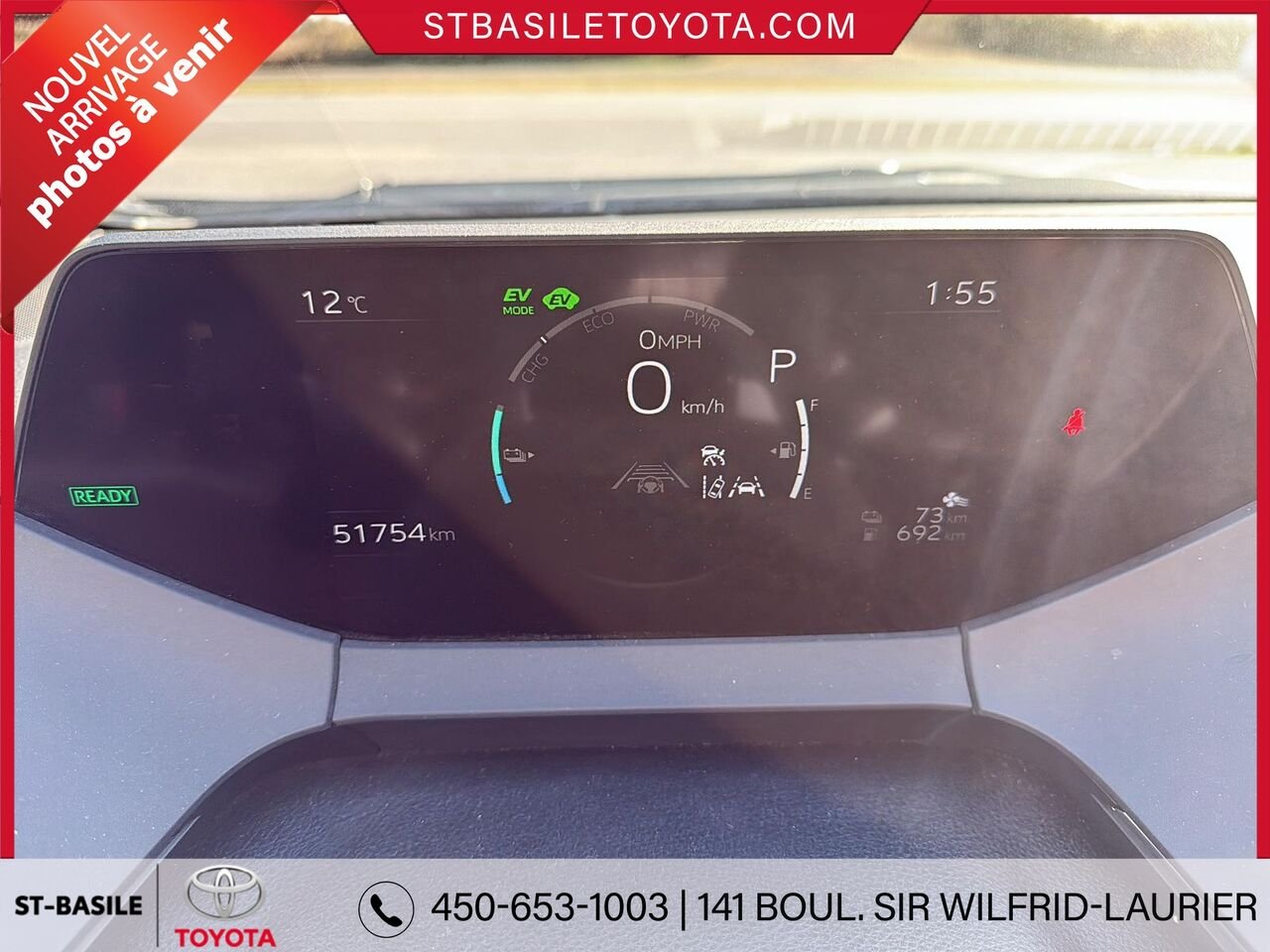 TOYOTA Prius Prime 2024 Gris Saint-Basile-le-Grand - photo #7