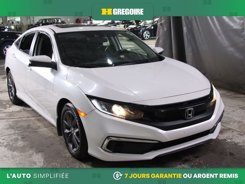 2021 Honda Civic White Laval - photo #0