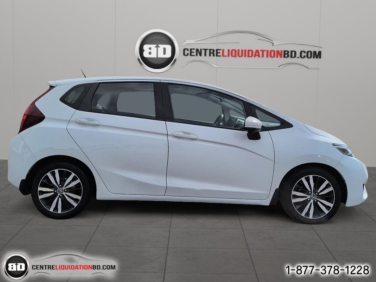 2016 Honda Fit EX | BD0417 White Granby - photo #3