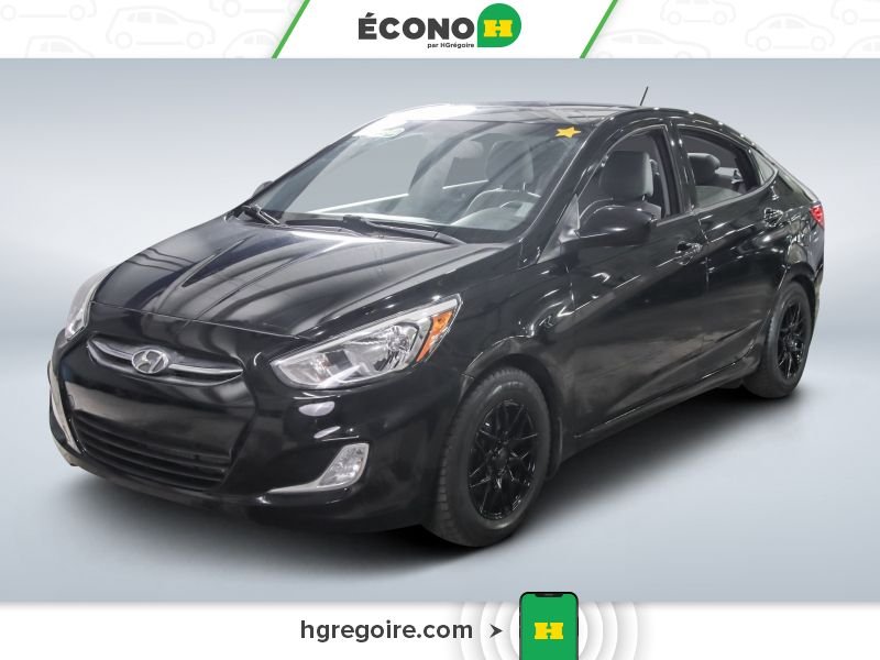 2017 Hyundai Accent Black Saint-Eustache - photo #2