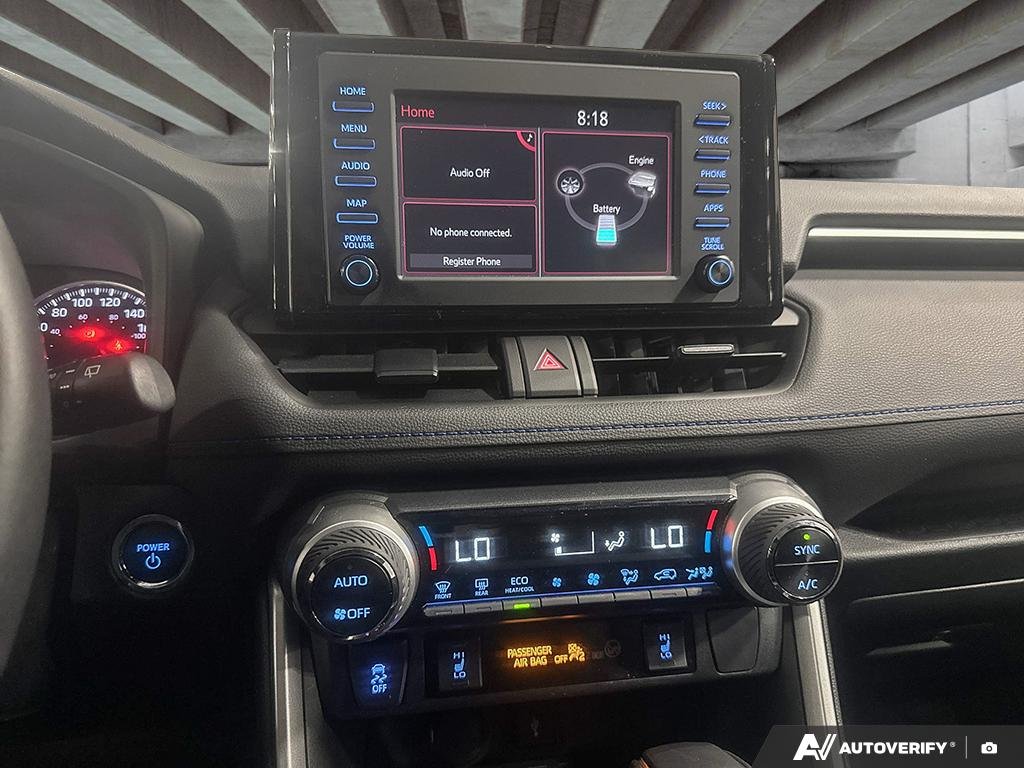 2022 Toyota RAV4 2602099A | Hybrid SE, well maintained, local trade Black Edmonton - photo #18