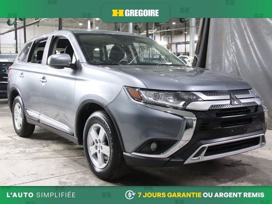 2020 Mitsubishi Outlander EX 7 PASSAGERS AUTO A/C GR ELECT MAGS CAM RECUL Grey