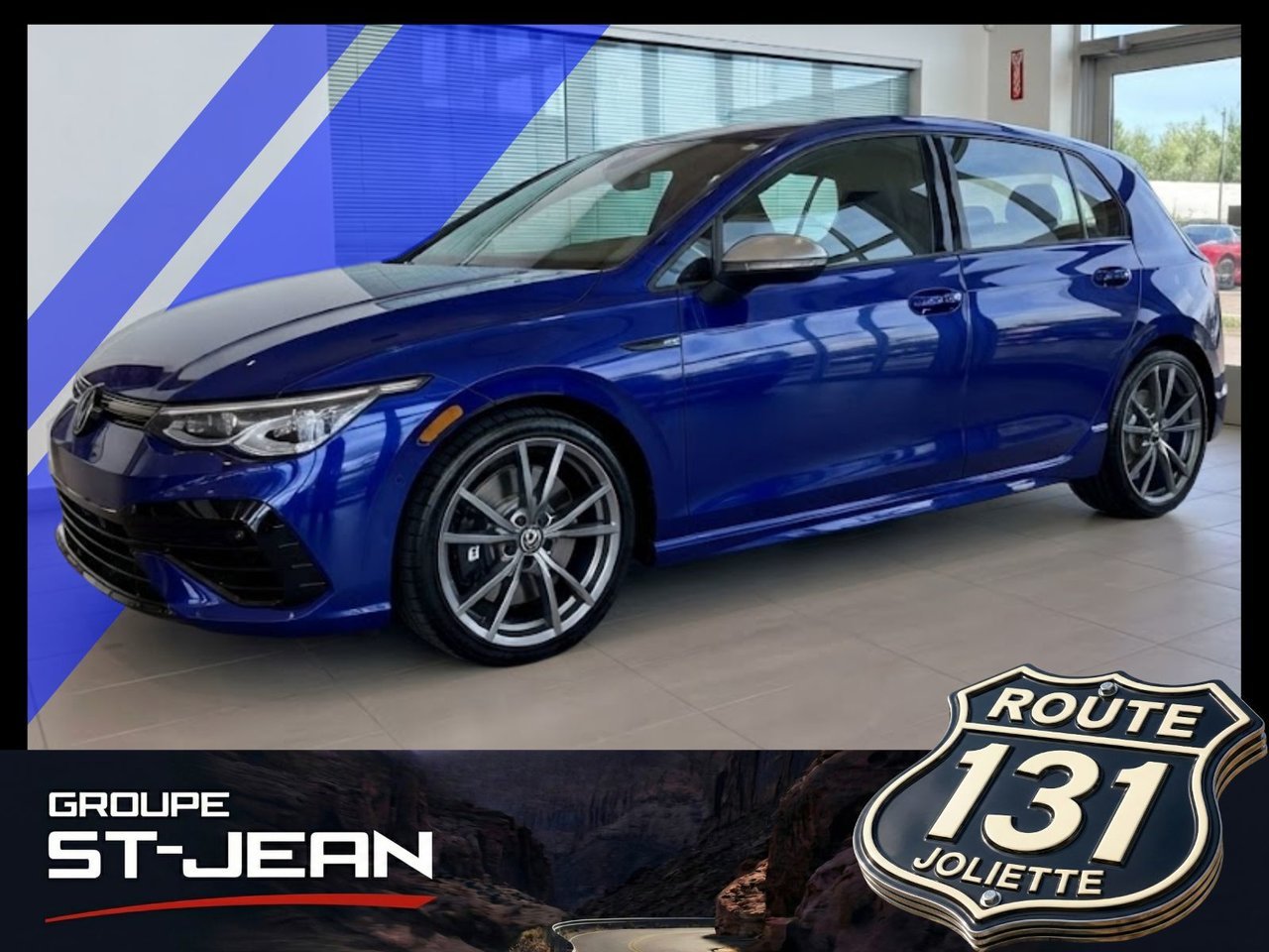 Volkswagen Golf R 2024 Bleu lapis métallisé Notre-Dame-des-Prairies - photo #0