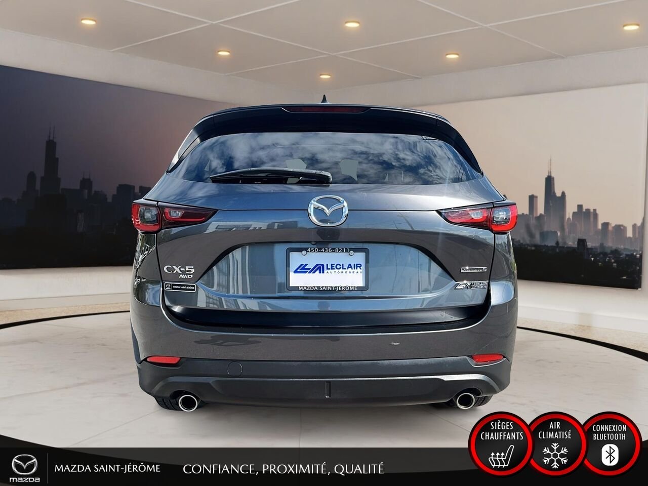 Mazda CX-5 2023 Gris Ste-Agathe des Monts - photo #6