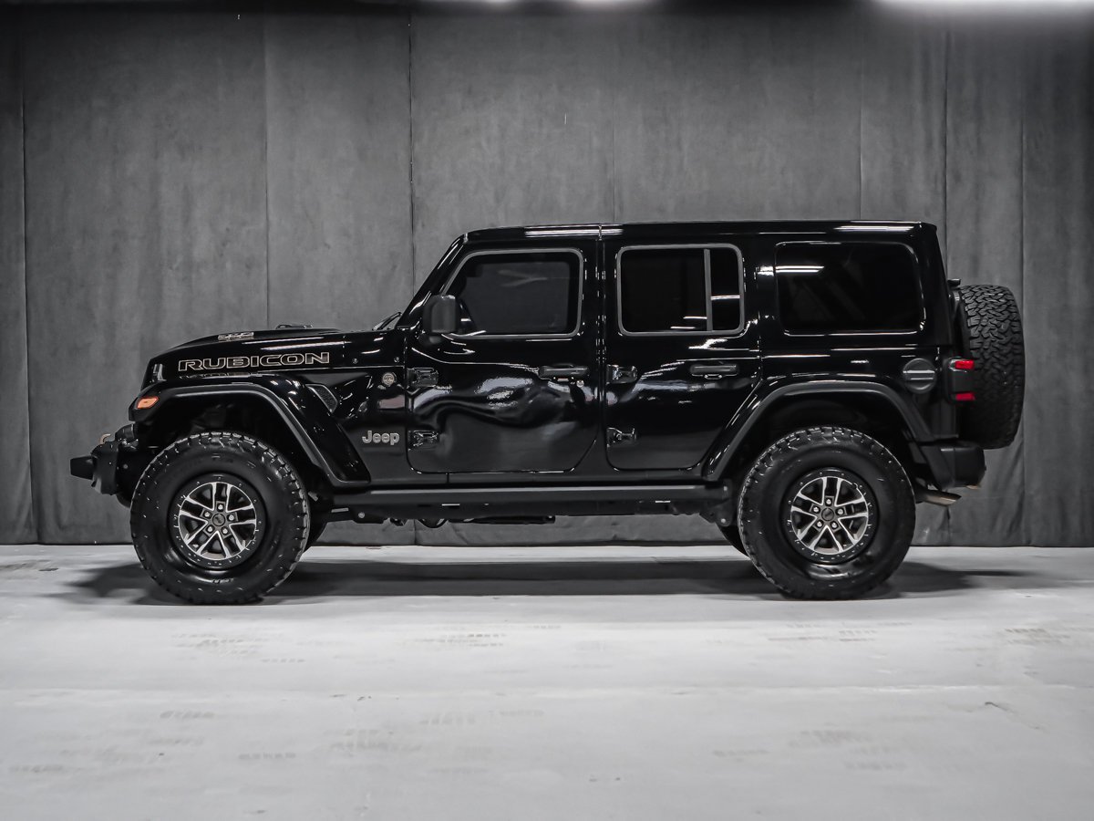 2024 Jeep Wrangler RUBICON 392 TREUIL WARN Black Montreal - photo #3