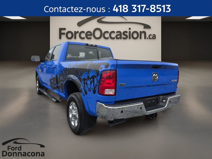 RAM 2500 SLT cabine d'équipe 4x4 caisse de 6,4 pi 2018 Noir