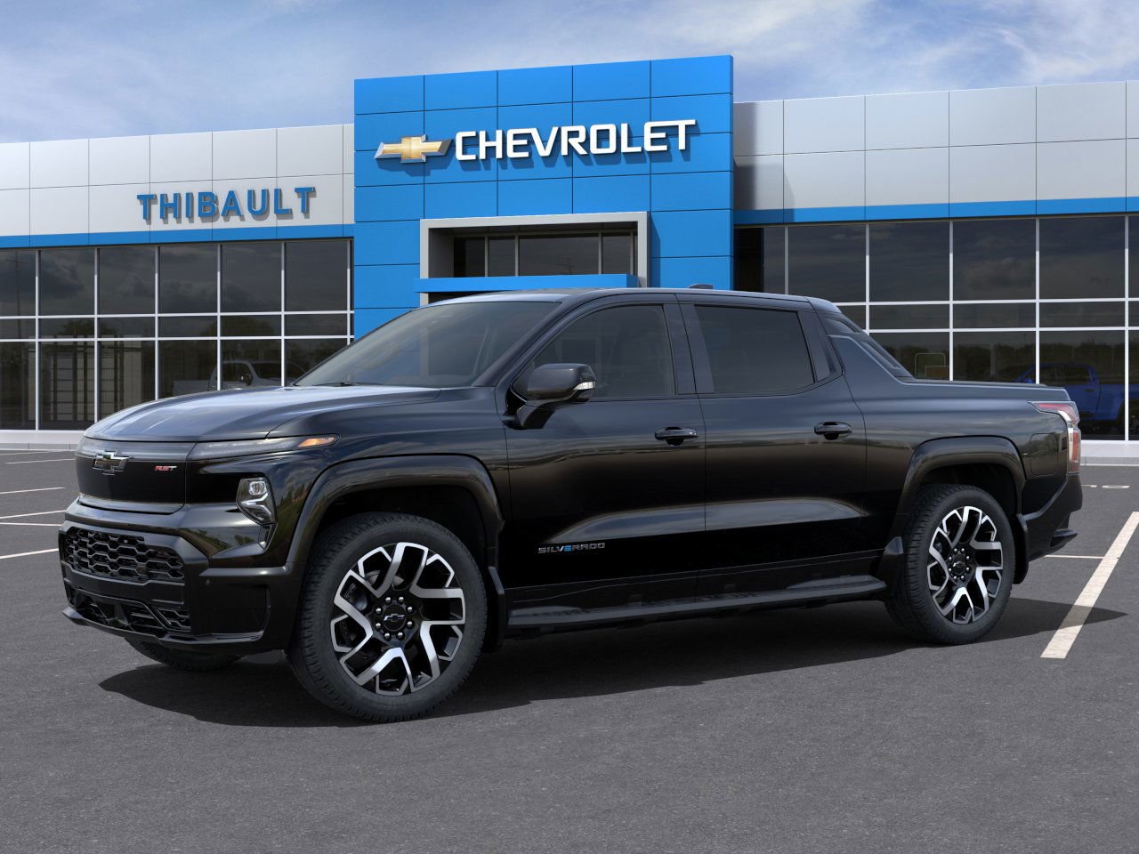 Chevrolet Silverado EV RST 2024 Noir Saint-Eustache - photo #1