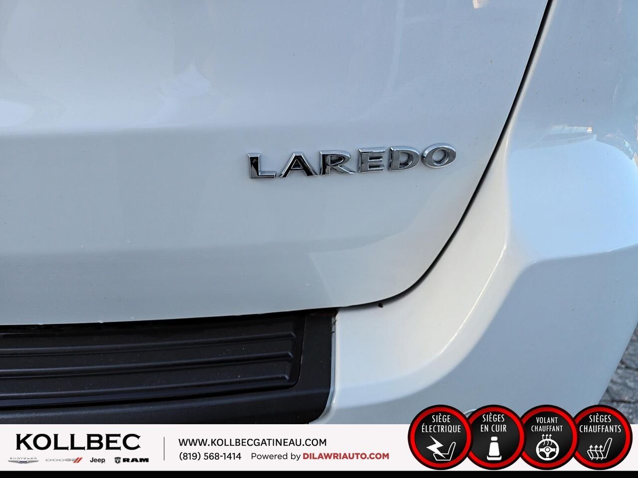 2021 JEEP GRAND CHEROKEE Laredo 4x4 White Ottawa & Gatineau - photo #16