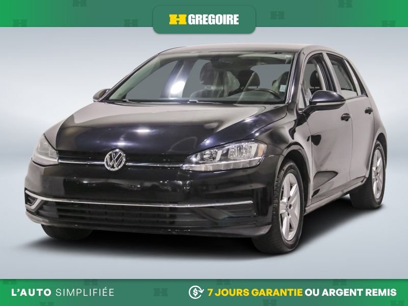 Volkswagen Golf Comfortline AUTO AC NAV MAGS CAM RECUL BLEUTOOTH 2021 Noir