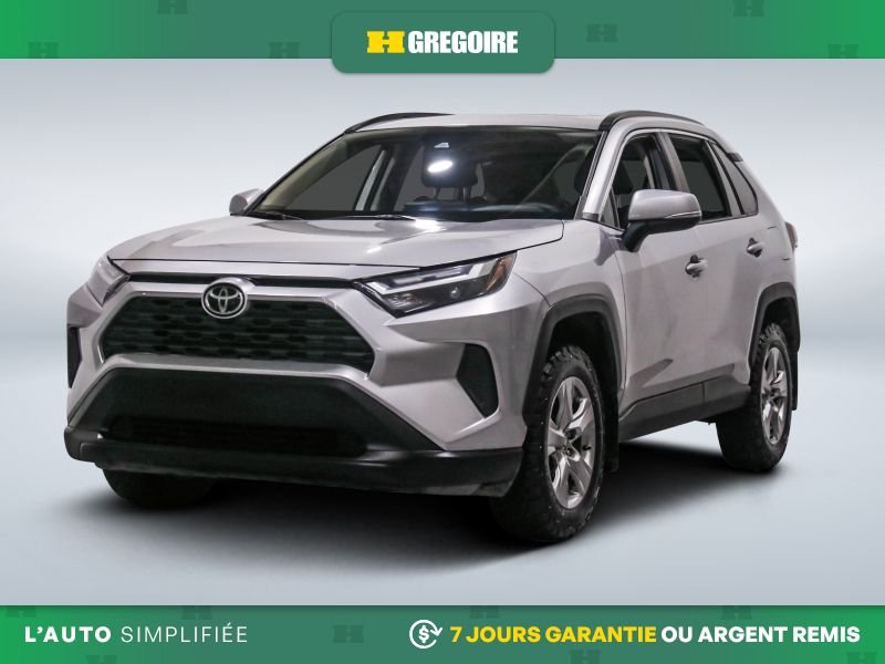 Toyota Rav 4 XLE AWD AUTO AC GR ELECT MAGS CAM RECUL BLEUTOOTH 2023 Gris