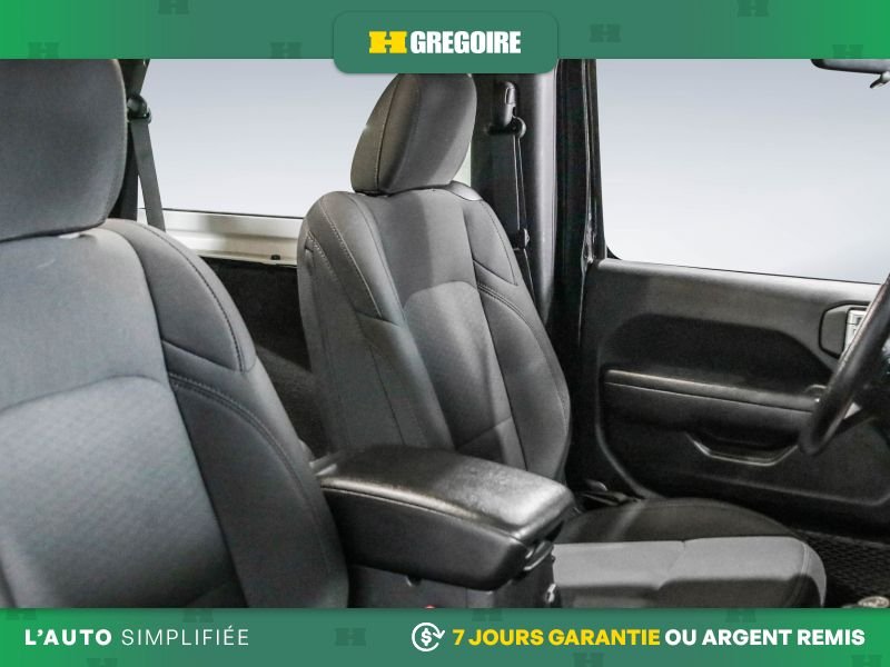Jeep Wrangler 730494A | SPORT 4WD AUTO MAGS CAM RECUL BLUETOOTH 2022 Noir Laval - photo #25