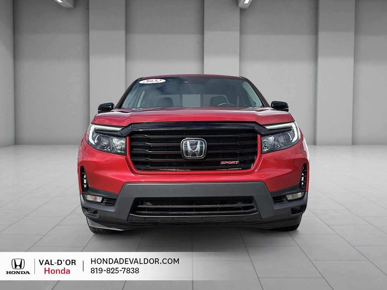 Honda Ridgeline Sport AWD TOIT OUVRANT VOLANT CHAUFFANT 2022 Rouge Val-d'Or - photo #1
